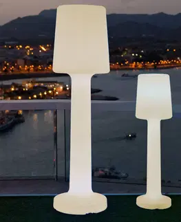 Vonkajšie osvetlenie terasy Newgarden Newgarden Carmen stojaca lampa 110 cm teplá biela
