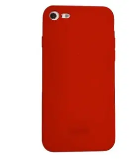 Puzdrá na mobilné telefóny Devia kryt Nature Series Silicone Case pre Apple iPhone SE 2020/2022, červené 6938595339882