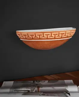 Nástenné svietidlá Ceramiche Nástenné svietidlo GRECA MEDITERRANEO