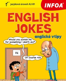 Zjednodušené čítanie Zrcadlová četba - English Jokes A2-B1 (Anglické vtipy) - Kolektív autorov