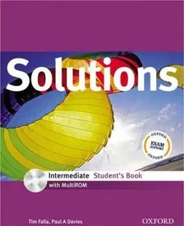 Učebnice a príručky Solutions Intermediate Student´s Book with MultiROM Pack - Paul A. Davies,Tim Falla
