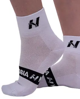 Pánske ponožky Ponožky Nebbia "EXTRA PUSH" crew 128 White - 39-42