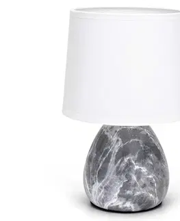 Lampy  B.V.  - Stolná lampa 1xE14/40W/230V šedá 
