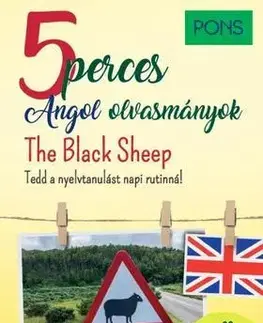 Jazykové učebnice - ostatné PONS 5 perces angol olvasmányok The Black Sheep - Dominic Butler