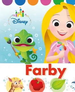 Leporelá, krabičky, puzzle knihy Disney - Farby - Kolektív autorov