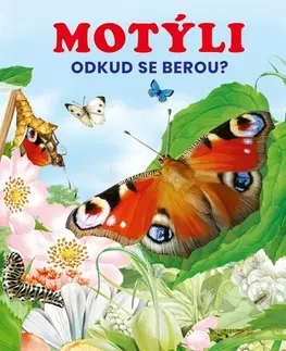 Leporelá, krabičky, puzzle knihy Motýli - Kolektív autorov