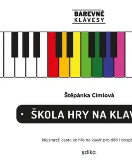 Hudba - noty, spevníky, príručky Škola hry na klavír - Štěpánka Cimlová