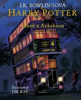 Fantasy, upíri Harry Potter a vězeň z Azkabanu - ilustrované vydání (2. vydanie) - Joanne K. Rowling,Jim Kay,Pavel Medek