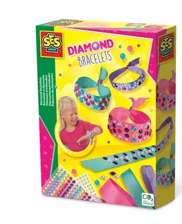 Kreatívne a výtvarné hračky SES - Výroba diamantových náramkov