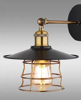 Lampy do obývačky Nastenna lampa 15086BW K