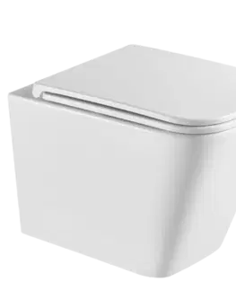 Záchody LaVilla WC misa závesná FLORINA Rimless Whirl - set vrátane sedadla SLIM softclose CE-94-001-L