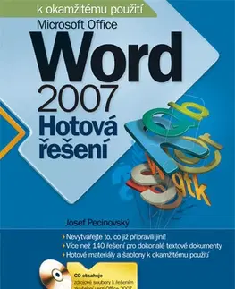 Biznis a kariéra Microsoft Office Word 2007 - Josef Pecinovský