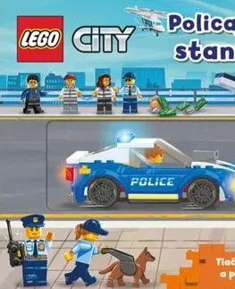 Leporelá, krabičky, puzzle knihy LEGO CITY: Policajná stanica