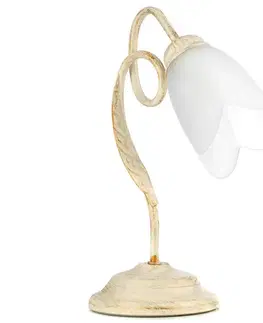 Lampy ONLI ONLI - Stolná lampa DOPPIO GIRO 1xE14/6W/230V zlatá 