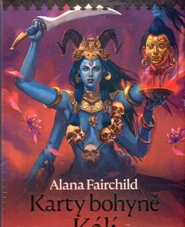 Veštenie, tarot, vykladacie karty Karty bohyně Kálí - komplet - Alana Fairchild