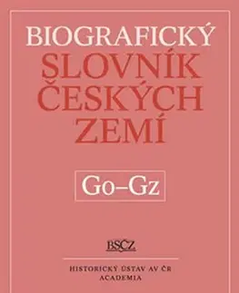 História Biografický slovník českých zemí Go-Gz - Marie Makariusová