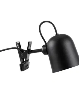 Bodové svetlá DFTP by Nordlux Upínacia lampa Angle, čierna
