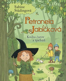 Dobrodružstvo, napätie, western Petronela Jabĺčková 5: Kniha čarov a špehúň - Sabine Städing,Eva Budjačová