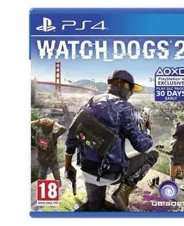 Hry na Playstation 4 Watch_Dogs 2 PS4