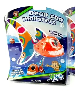 Hračky do vody WIKY - Ryba svietiaca do vody 14cm, Mix produktov