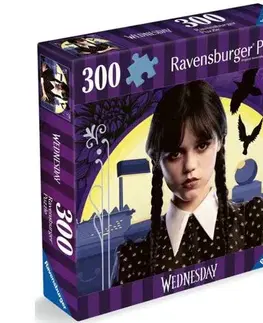 300 dielikov Ravensburger Puzzle Wednesday Addams 300 Ravensburger