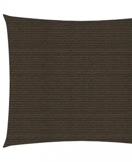 Stínící textilie Tieniaca plachta obdĺžniková HDPE 2,5 x 3 m Dekorhome Čierna