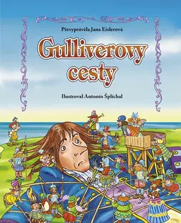 Dobrodružstvo, napätie, western Gulliverovy cesty (pro děti) - Jana Eislerová