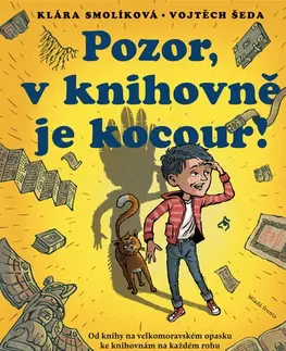 Rozprávky Pozor, v knihovně je kocour - Klára Smolíková