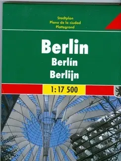 Turistika, skaly Berlín 1:17 500 - Mapa mesta