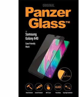 Tvrdené sklá pre mobilné telefóny Ochranné temperované sklo PanzerGlass Case Friendly pre Samsung Galaxy A40 - A405F 7189