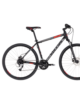 Bicykle Pánsky crossový bicykel KELLYS CLIFF 90 28" 8.0 Black Red - S (17", 155-170 cm)