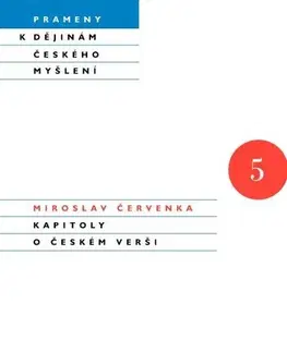 Sociológia, etnológia Kapitoly o českém verši - Miroslav Červenka