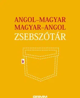 Jazykové učebnice - ostatné Angol-magyar, Magyar-angol zsebszótár - Kolektív autorov