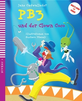 V cudzom jazyku ELI - N - Erste 2 - PB3 und der Clown Coco + CD - Jane Cadwallader