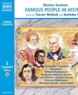 Svetová beletria Naxos Audiobooks Famous People in History – Volume 1 (EN)