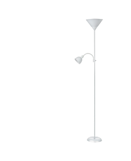 Lampy Rabalux 4061 - Stojaca lampa ACTION 1xE27/100W + E14/25W