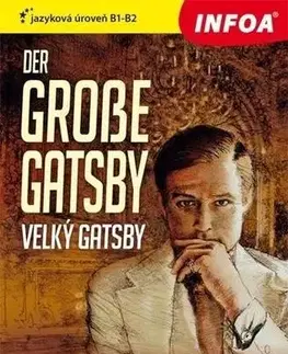 Zjednodušené čítanie Der große Gatsby - Zrcadlová četba - Francis Scott Fitzgerald