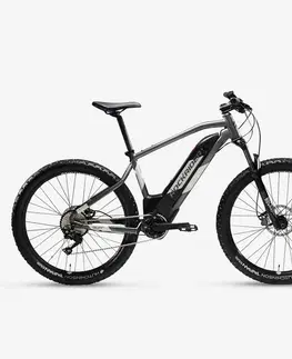 elektrobicykle Elektrický MTB e-ST 900 27,5 PLUS sivý