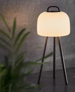 Vonkajšie osvetlenie terasy Nordlux LED stolová lampa Kettle Tripod kov/tienidlo 22 cm