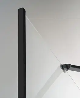 Sprchové dvere POLYSAN - Zoom Line Black štvorcová sprchová zástena 900x900 L/P varianta ZL1290BZL3290B