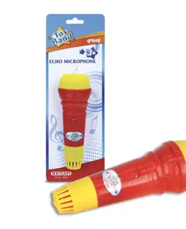 Hudobné hračky BONTEMPI -  Mikrofón s ozvenou 19cm