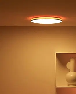 SmartHome stropné svietidlá WiZ WiZ stropné LED svetlo Rune, čierna