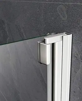 Sprchové dvere H K - Vaňová zástena s pevnou stenou V22 100 cm, číre sklo SE-V22100