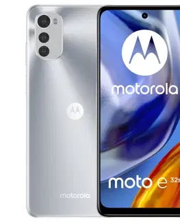 Mobilné telefóny Motorola Moto E32s, 464GB, misty silver PATX0025PL