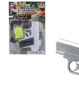 Hračky - zbrane MADE - Pištoľ na guličky, 12,5 cm