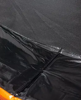 Trampolíny NABBI Jumper PRO trampolína 366 cm čierna / oranžová