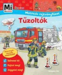 Príprava do školy, pracovné zošity Tűzoltók - Mi MICSODA Junior Matricás rejtvényfüzet