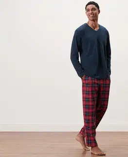Pajamas Pyžamo, kockované nohavice