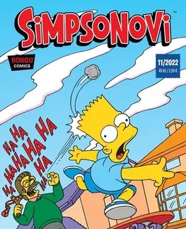 Komiksy Simpsonovi 11/2022 - Kolektív autorov
