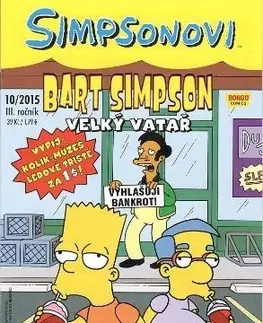 Komiksy Bart Simpson 10/2015: Velký vatař - Petr Putna